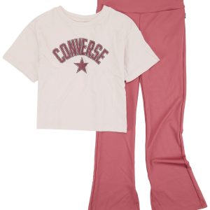 Converse Girls 2 Pc Flare Leggings Set