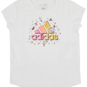 Adidas Big Girls Active Logo Tee