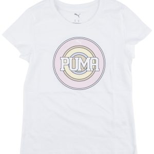 Puma Big Girls Sports Club Jersey Graphic T-Shirt