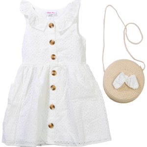 Little Lass Little Girls 2 Pc Dress Set