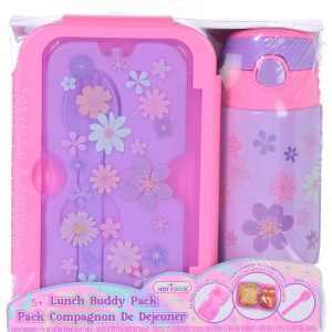 Hot Focus Kids 4 Pc Daisy Bento Box Set