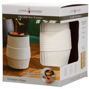Candle Warmers Porcelain Flip Dish Wax Warmer