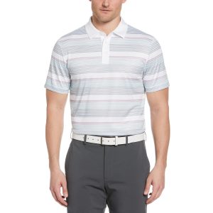 PGA TOUR Men's Pro Energy Stripe Golf Polo