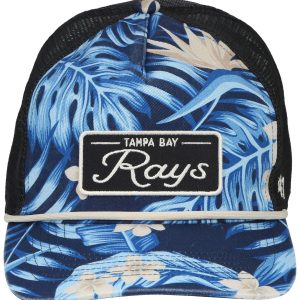 Tampa Bay Rays Mens Adjustable Snap-Back Baseball Hat