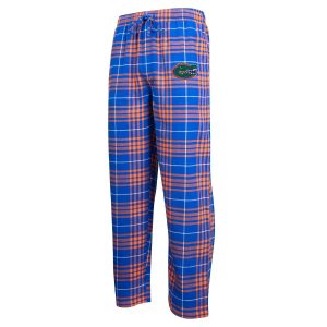 Mens Florida Gators Plaid Pajama Pants