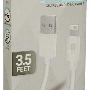Bytech Standard Lighting Charge And Sync Cable