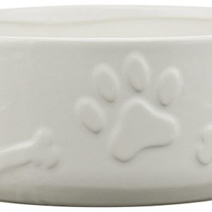 Pets by Godinger Paw and Bone 7 in Food Bowl