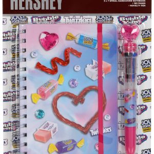 Hershey Candy Licensed Notebook and Pen Set