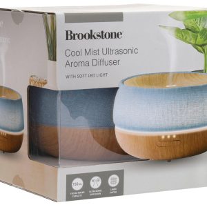 Brookstone Cool Mist Ultrasonic Aroma Diffuser