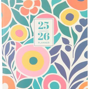 TF Publishing Charming Flowers Large Monthly Planner